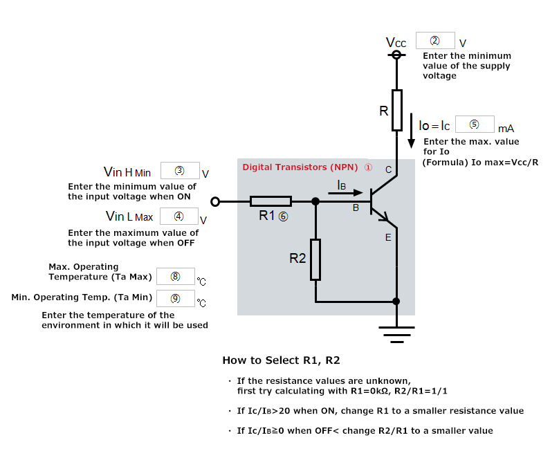 Digital Transistors (NPN) 