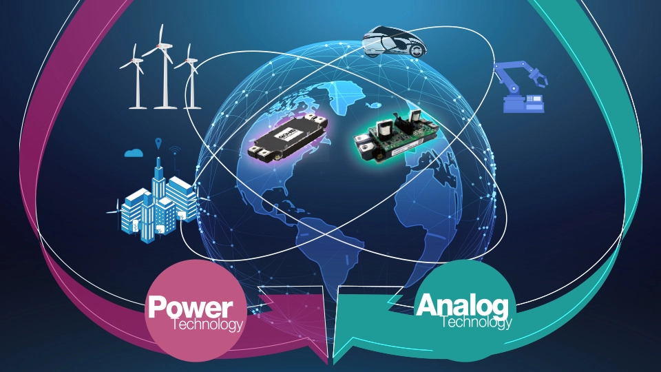 Providing valuable solutions by leveraging the synergistic effects of power and analog technologies