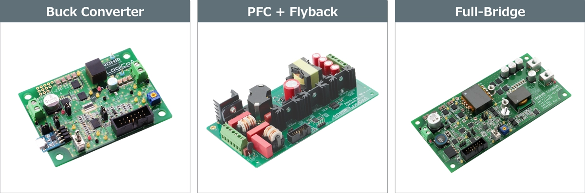 Reference Design Boards for Various Power Supply Topologies