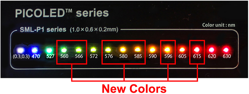 The industry's first 15-color lineup
